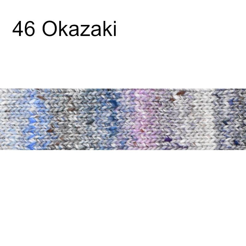 NORO AKARI 200g/482m Seide Baumwolle Viskose Mohair Schurwolle edel Farbverlauf