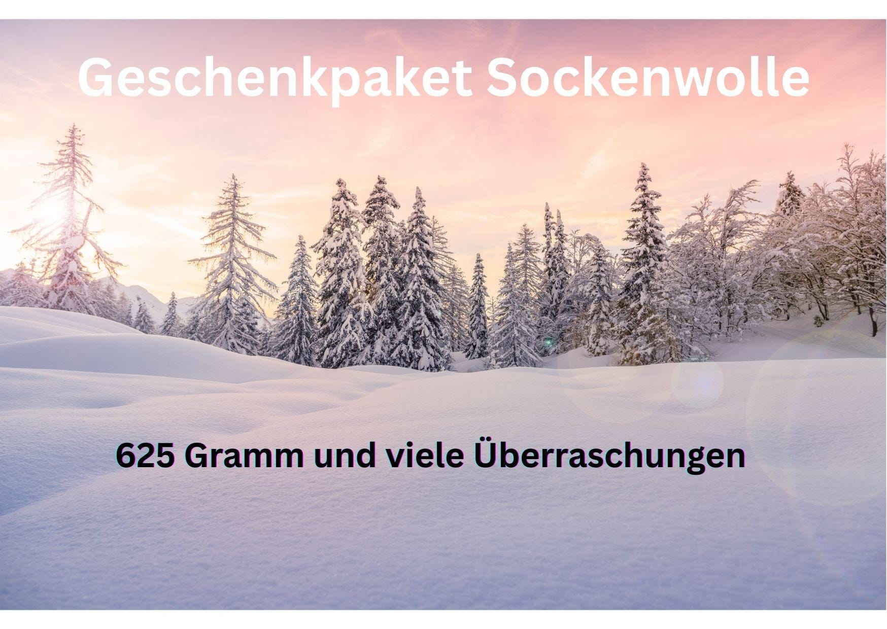 625 g Sockenwolle GESCHENKPAKET Schurwolle Polyamid 4-fädig. 6- fädig, 8-fädig Weihnachten Advent