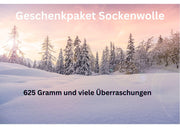 625 g Sockenwolle GESCHENKPAKET Schurwolle Polyamid 4-fädig. 6- fädig, 8-fädig Weihnachten Advent