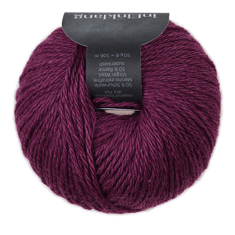 Atelier Zitron inEinklang 50g/106m Schurwolle Merino extrafine Ramie mulesingfrei weich 4,0 - 4,5 mm