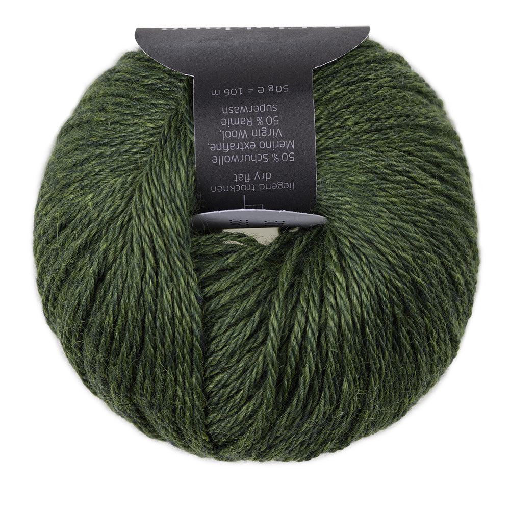Atelier Zitron inEinklang 50g/106m Schurwolle Merino extrafine Ramie mulesingfrei weich 4,0 - 4,5 mm