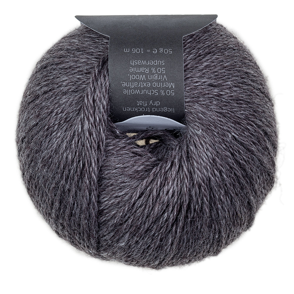 Atelier Zitron inEinklang 50g/106m Schurwolle Merino extrafine Ramie mulesingfrei weich 4,0 - 4,5 mm