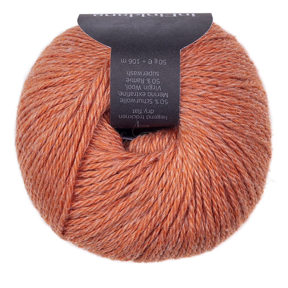 Atelier Zitron inEinklang 50g/106m Schurwolle Merino extrafine Ramie mulesingfrei weich 4,0 - 4,5 mm