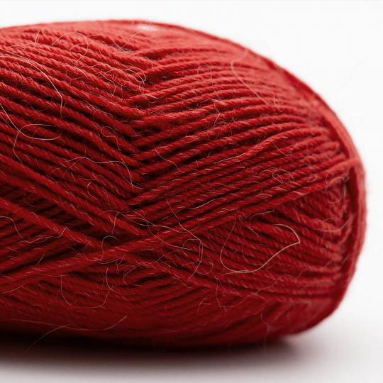 Kremke Edelweiss 25g/100m Schurwolle ALPAKA 4 - fach 56 Farben Poppy Socks Sockenwolle