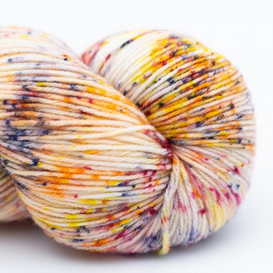 Lazy Lion Sock Yarn Kremke Merino extrafine 420m/100 g 4 - fach Socken Garn selbst streifend