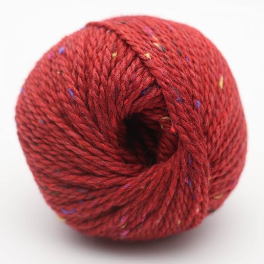 BC Garn Hamelton Tweed 2 weich 50g/60m GOTS edel Schurwolle Viskose mulesingfrei NS 6-8 mm