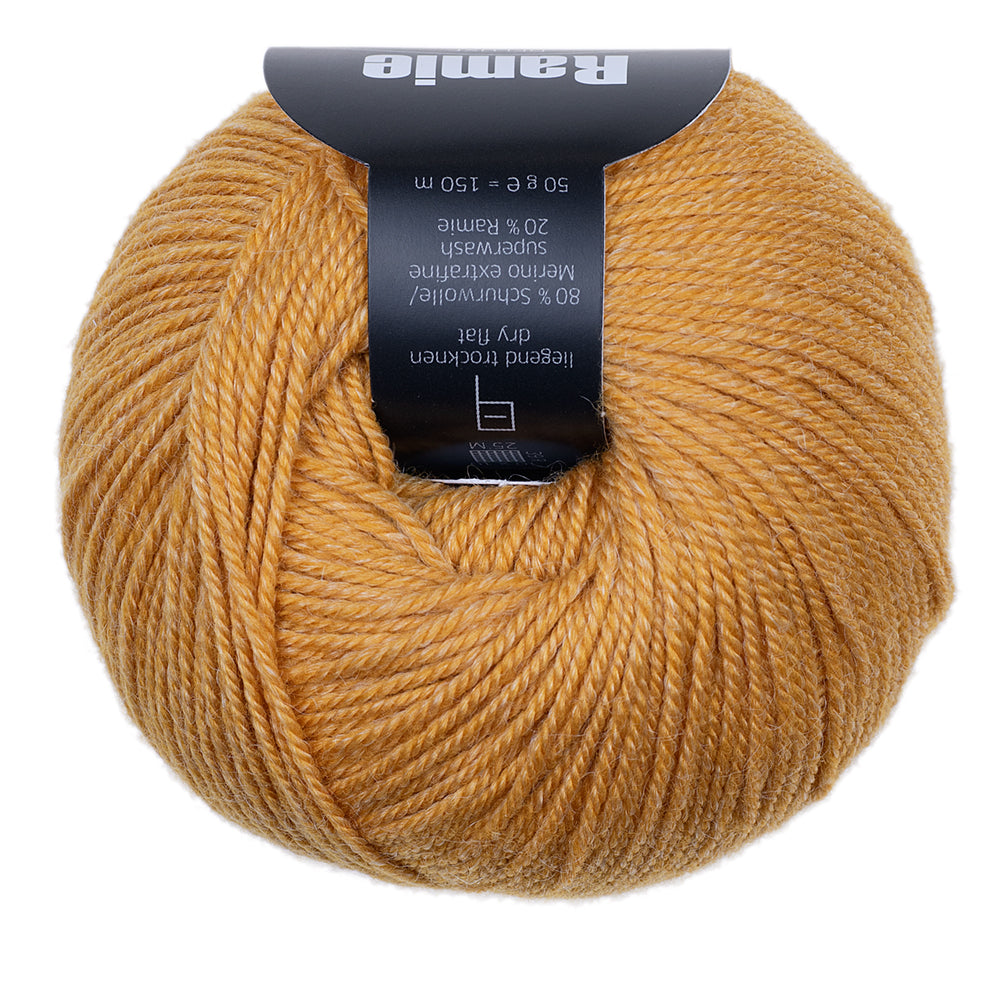 Atelier ZITRON Ramie deluxe Merino extrafine 50g/150m 19 Micron weich zart edel Fine
