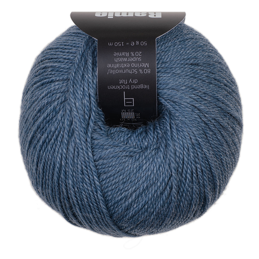 Atelier ZITRON Ramie deluxe Merino extrafine 50g/150m 19 Micron weich zart edel Fine
