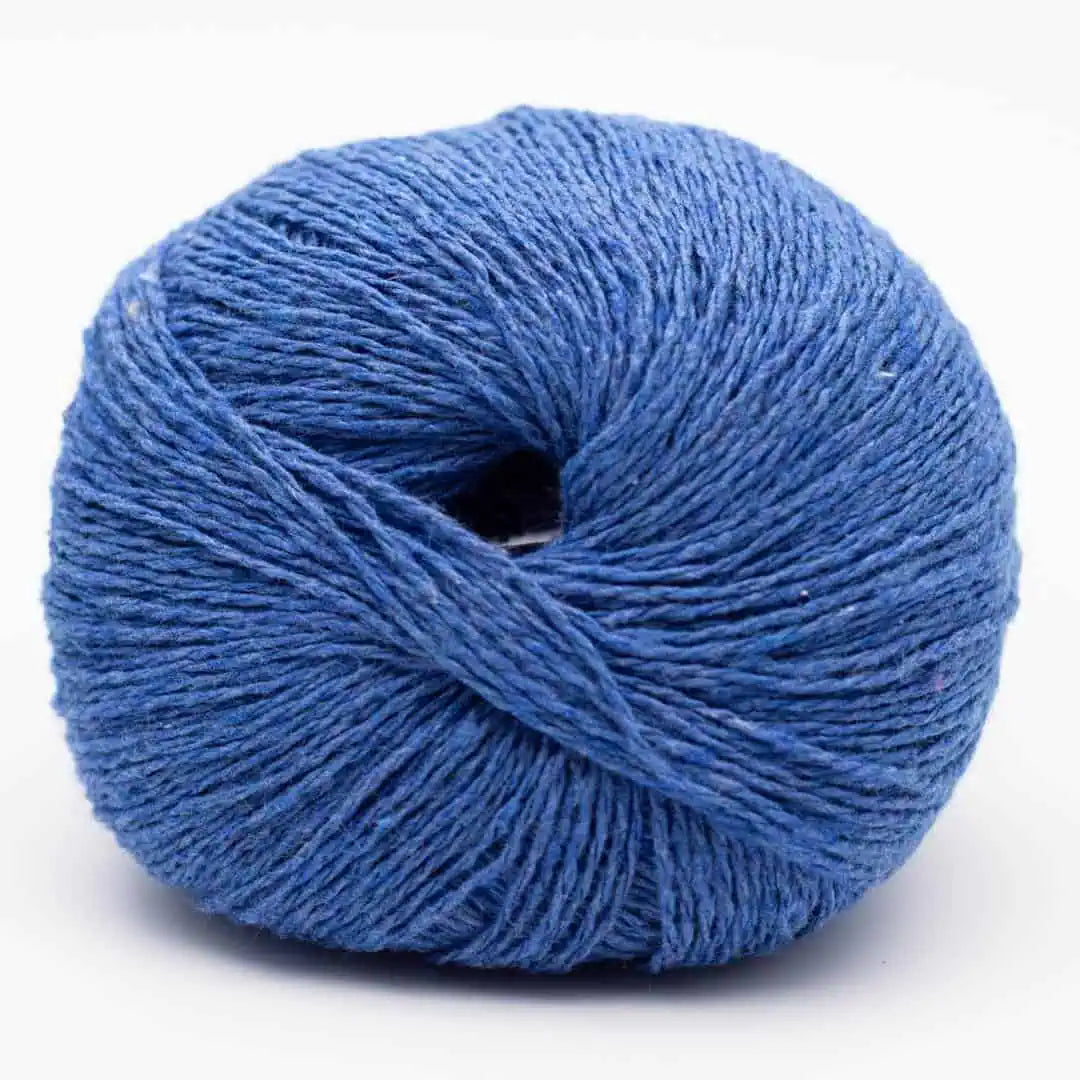 Krenke Soul Wool REBORN DENIM uni 50g/155m Baumwolle recycelte Fasern aus Jeans