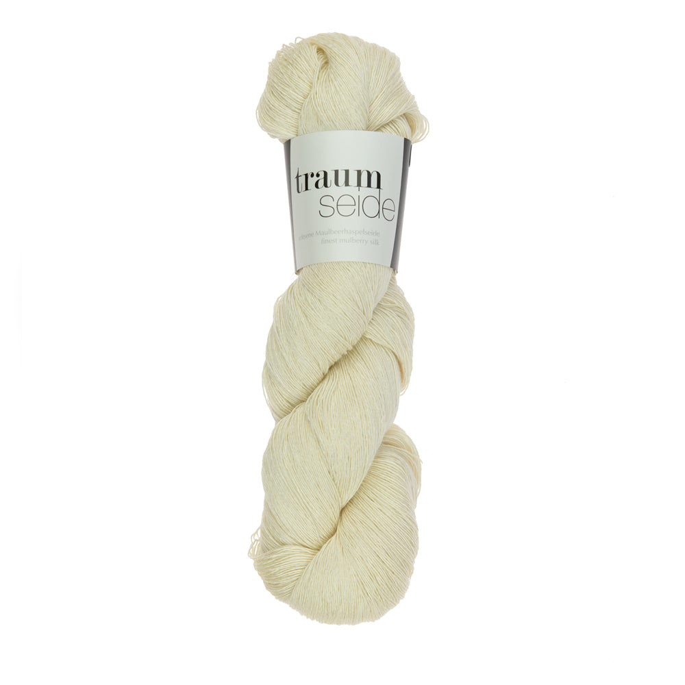 Atelier Zitron TRAUMSEIDE 100g/800m reine Seide 100% Maulbeereide edel fein glänzend Lacegarn