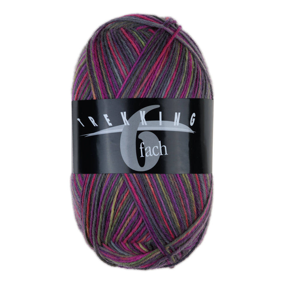 Atelier ZITRON Sockengarn 150g/390 m Trekking 6-fach COLOR Schurwolle Socken mulesingfrei JUBILÄUMSFÄRBUNG