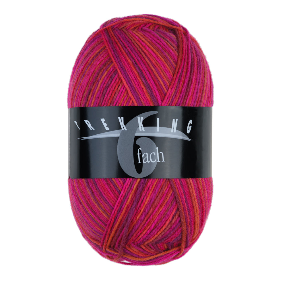Atelier ZITRON Sockengarn 150g/390 m Trekking 6-fach COLOR Schurwolle Socken mulesingfrei JUBILÄUMSFÄRBUNG