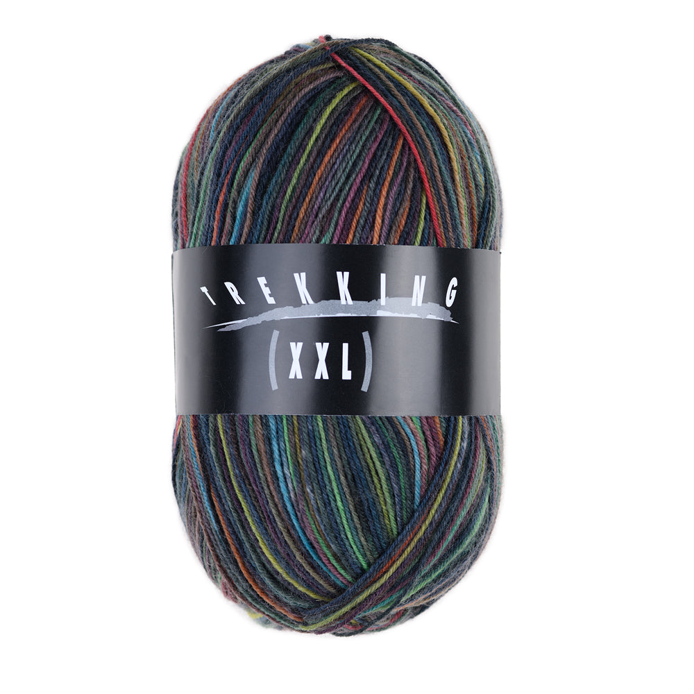Atelier ZITRON Sockenwolle 100g/420 m Trekking 4 - fach Color XXL Schurwolle muselingfrei