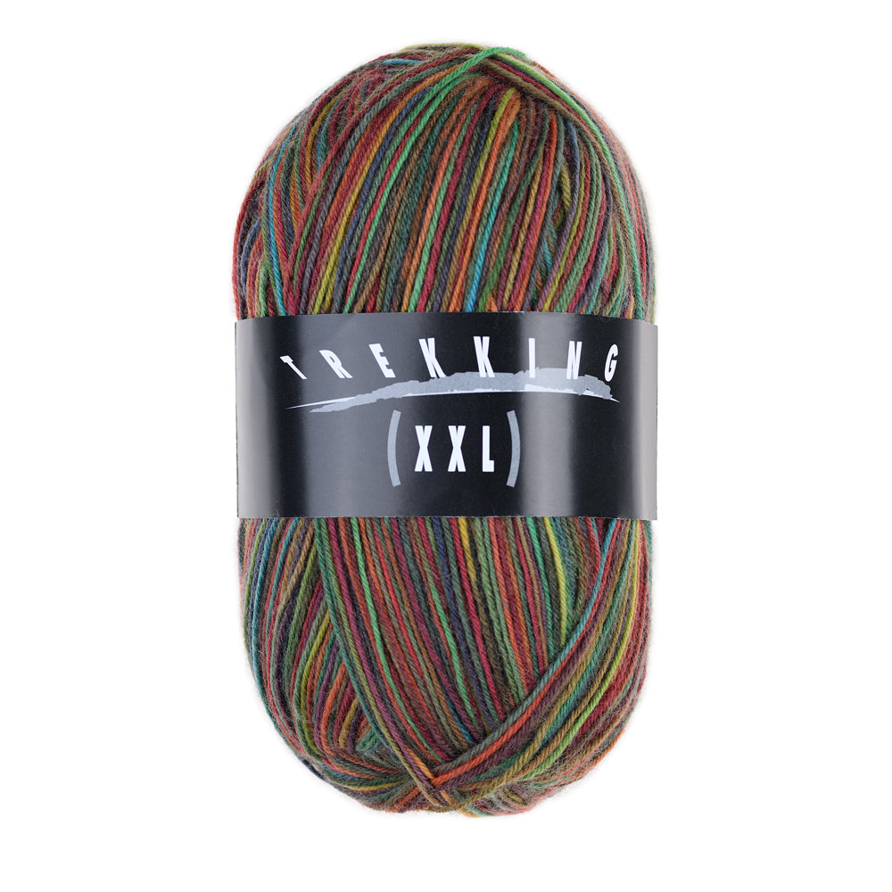 Atelier ZITRON Sockenwolle 100g/420 m Trekking 4 - fach Color XXL Schurwolle muselingfrei