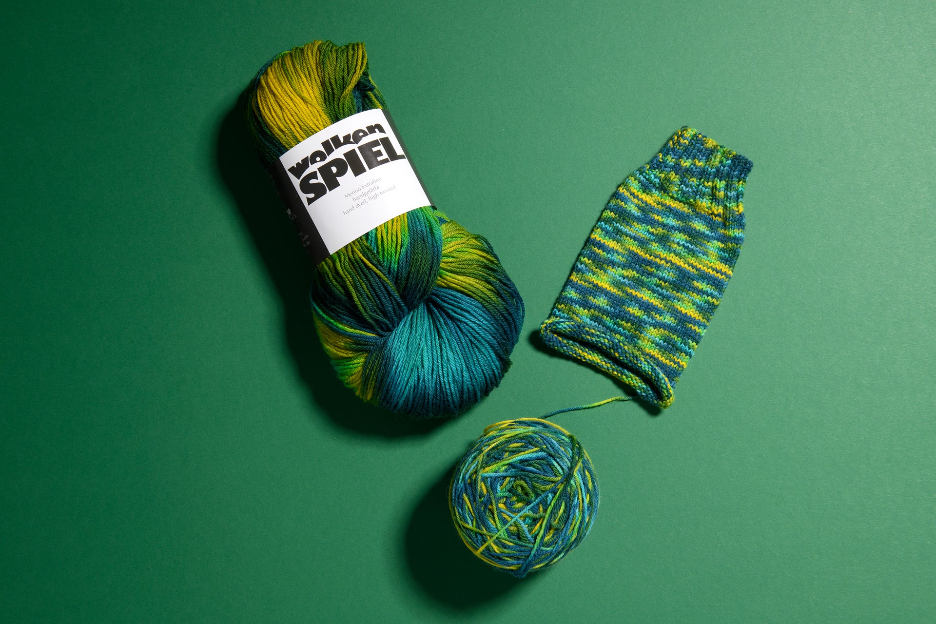 Atelier ZITRON Wolkenspiel Merino extrafine Farbverlaufsgarn 100g/400m Socken Accessoires